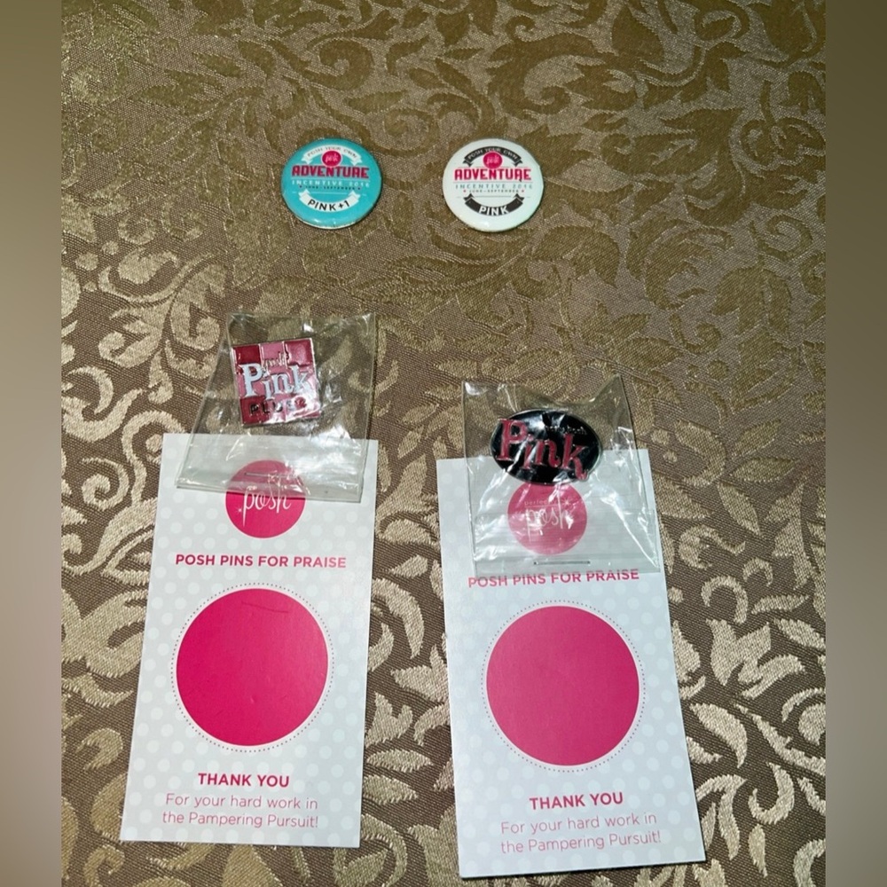 Lot Of 4 Perfectly Posh Pins